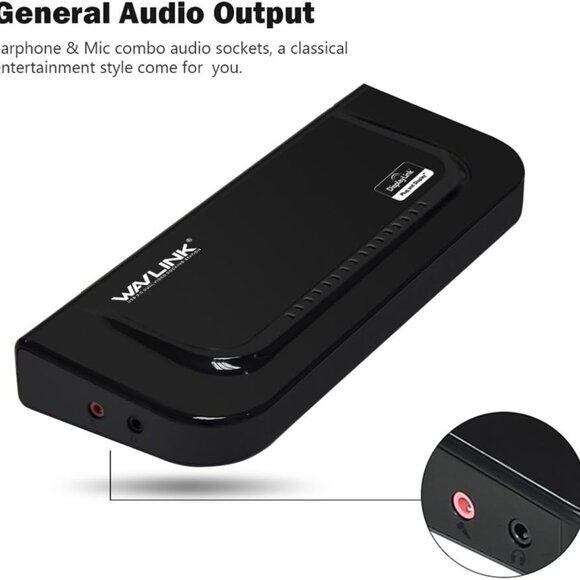 Wavlink Universal Docking Station USB 3.0 Dock with Dual Video Display Outputs - Picture 3 of 8